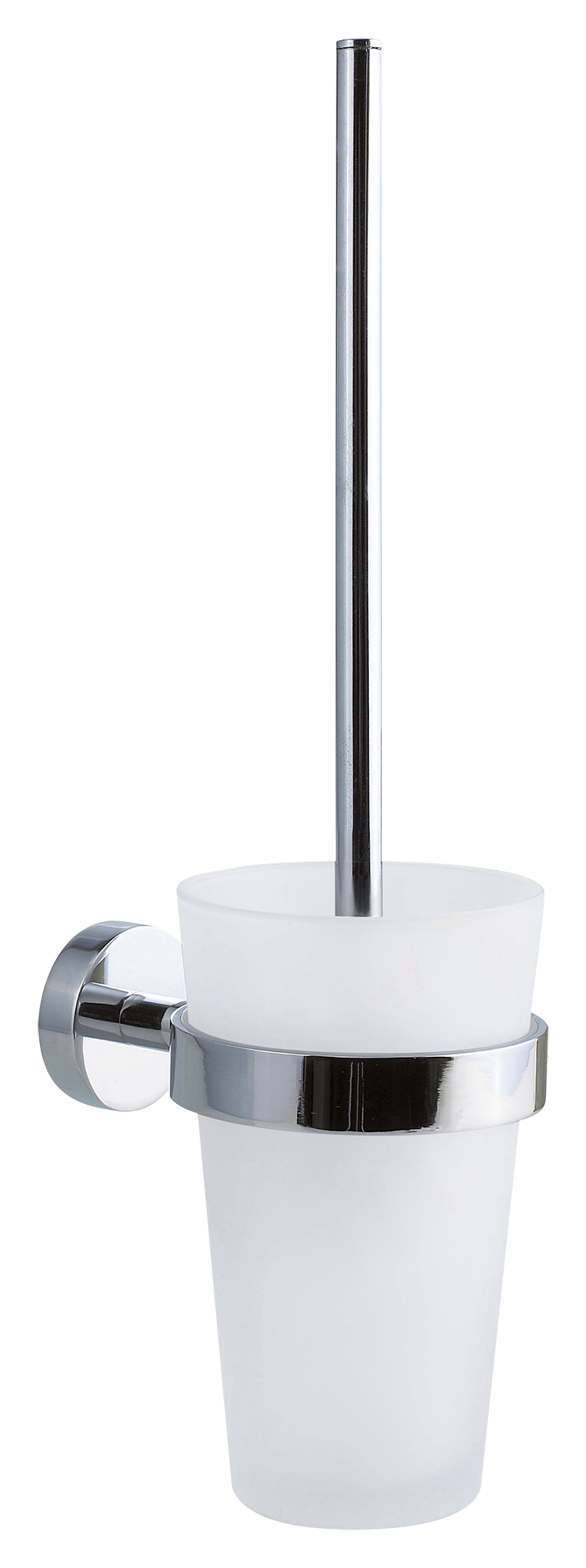 TESA Smooz WC-Bürstengarnitur 40316-00000 chrome, selbstklebend