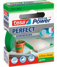 TESA Extra Power Perfect 2.75mx19mm 563410003 Ruban texitl. vert Ruban texitl. vert