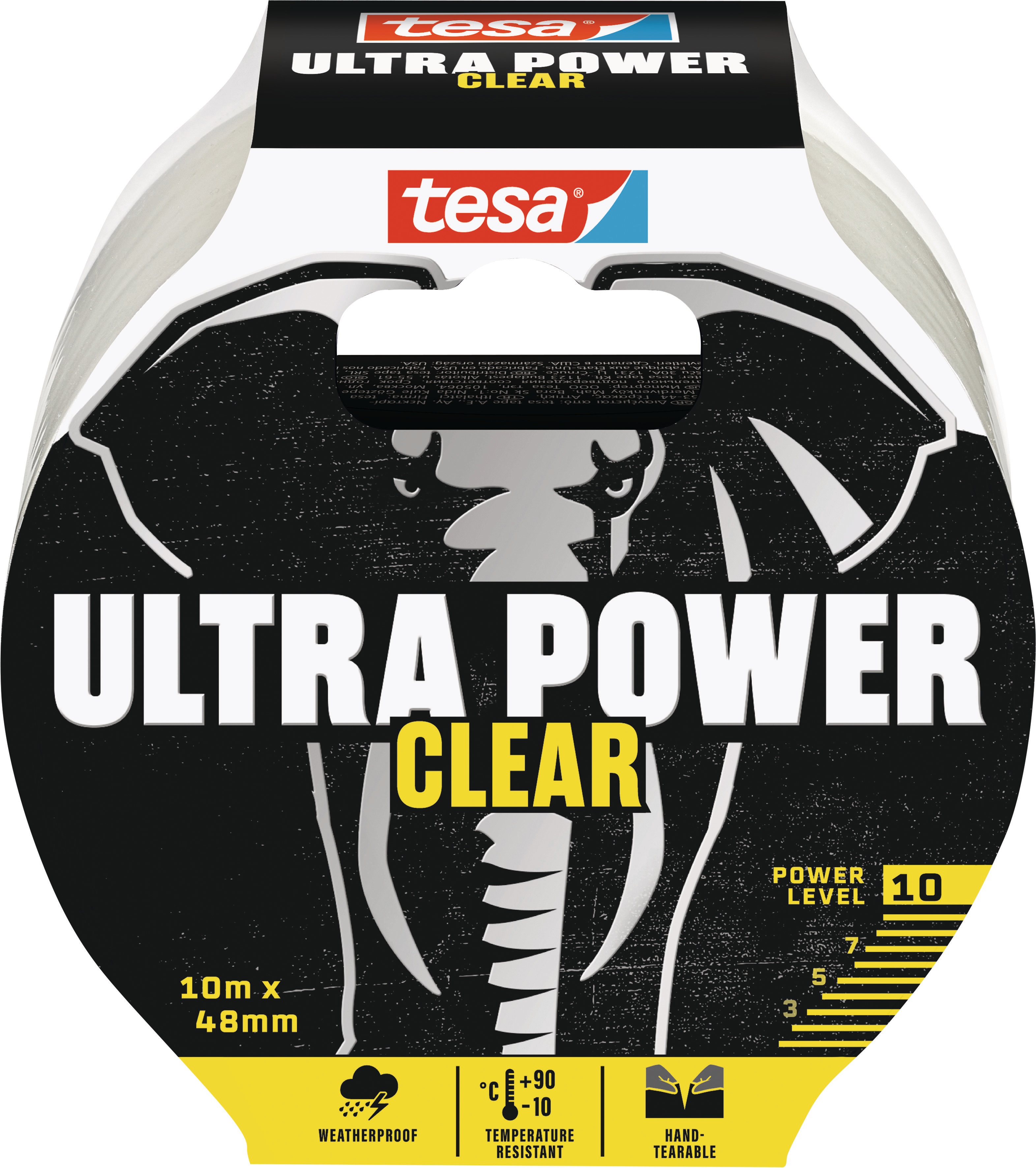 TESA Ultra Power Clear 10mx48mm 56496-00000 Reparaturband, transparent