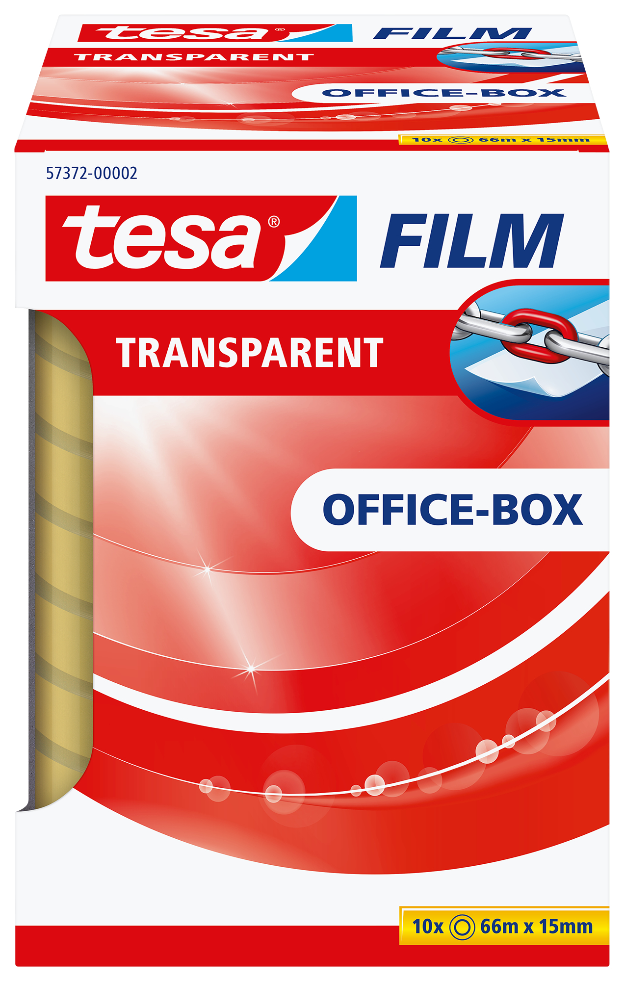 TESA Klebeband transp.Box 66mx15mm 573720000 10 pcs. 10 pcs.