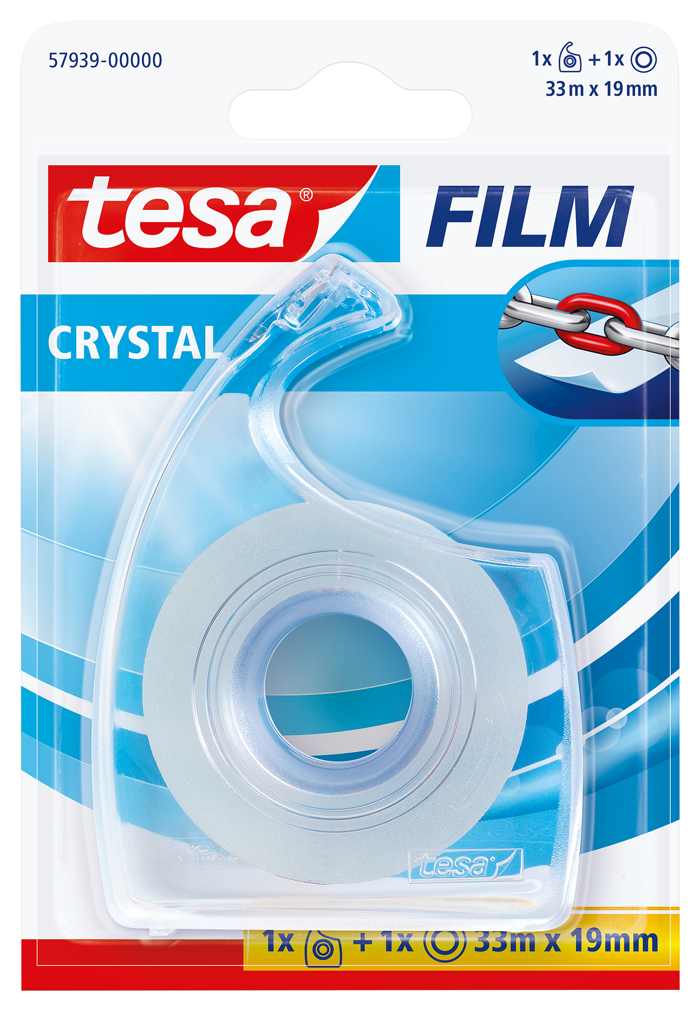 TESA Crystal Tape 19mmx33m 579390000
