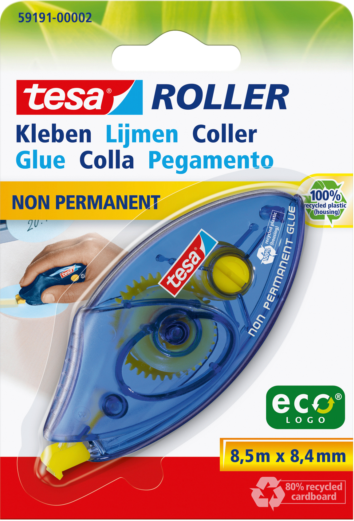 TESA Roller de colle 591910000 8,4mmx8,5m non-perm.