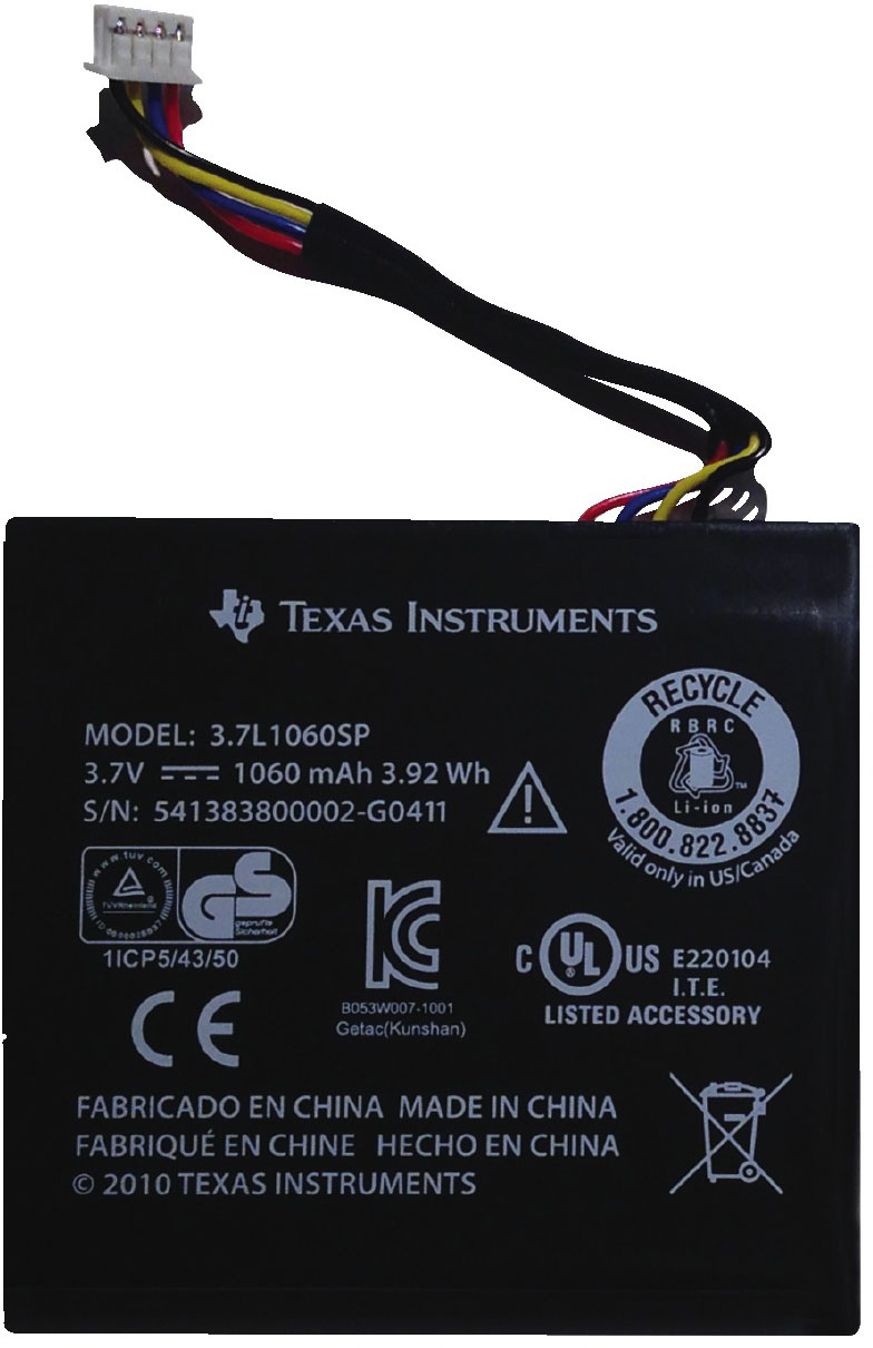 TEXAS INSTRUMENTS Akku-Pack avec Câble NSP-2 AP Nspire CX, CX CAS,TI-84+ C SE
