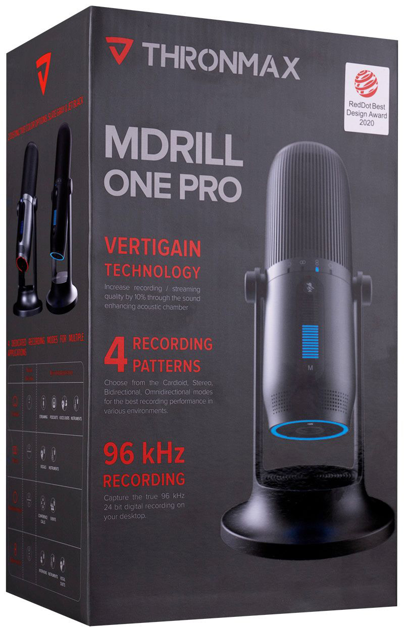 THRONMAX Mdrill one Pro Gray 96khz M2PG