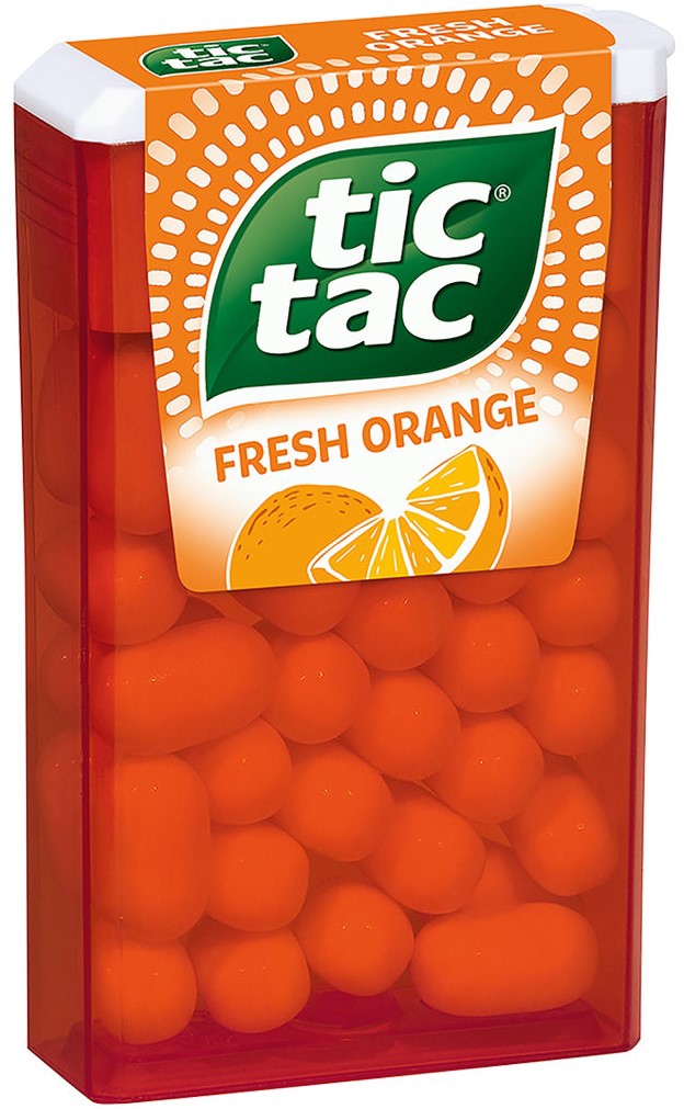 TIC TAC Orange 7657 1x18g 1x18g
