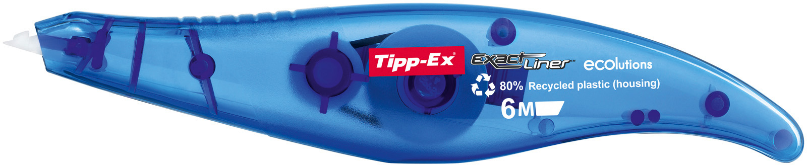 TIPP-EX Rouleaux correction Exactliner 868.0772 ECOlution, Blister 5mmx6m