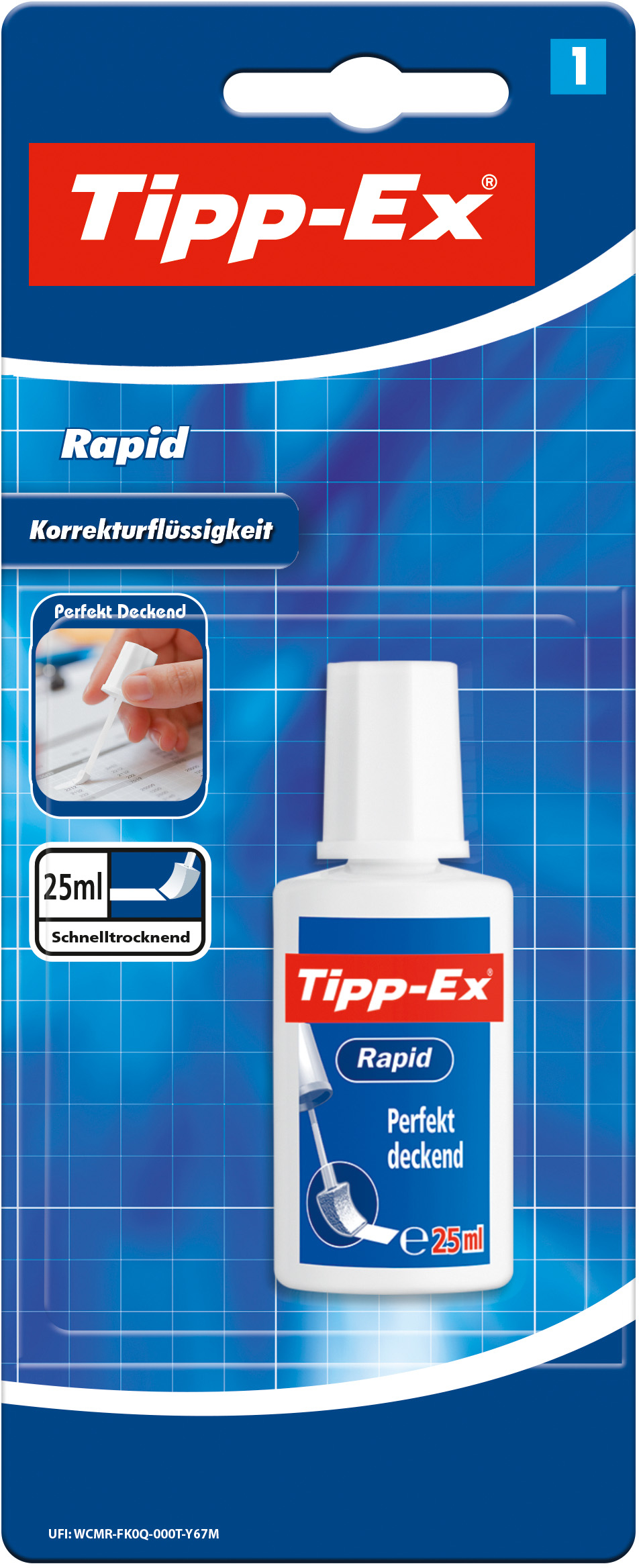 TIPP-EX Fluide de correct. 20ml 8871561 Rapid Fluid Rapid Fluid