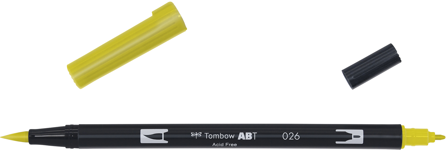 TOMBOW Dual Brush Pen ABT 026 yellow gold yellow gold