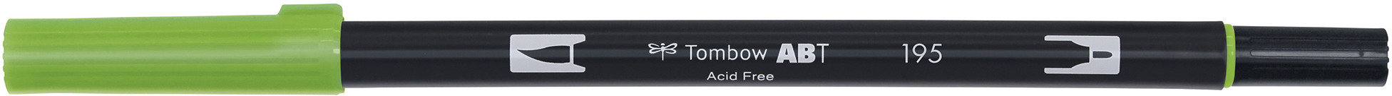 TOMBOW Dual Brush Pen ABT 195 vert claire