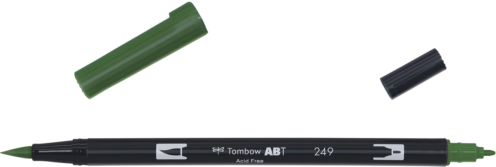 TOMBOW Dual Brush Pen ABT 249 hunter green
