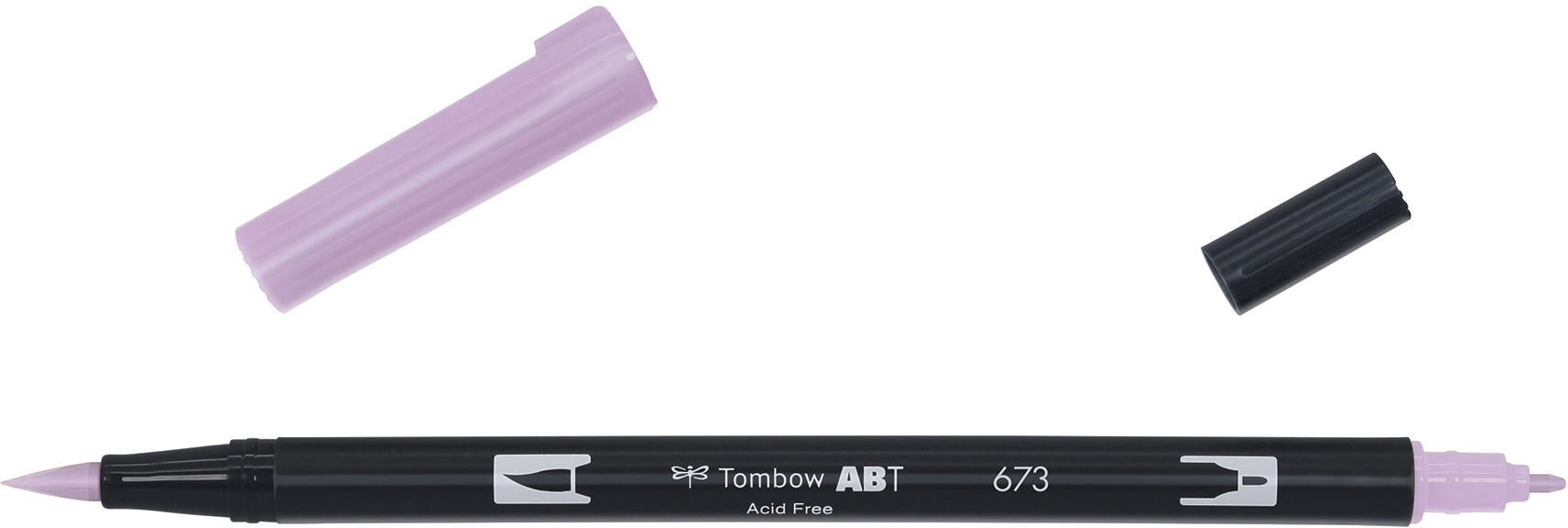 TOMBOW Dual Brush Pen ABT 673 orchidée