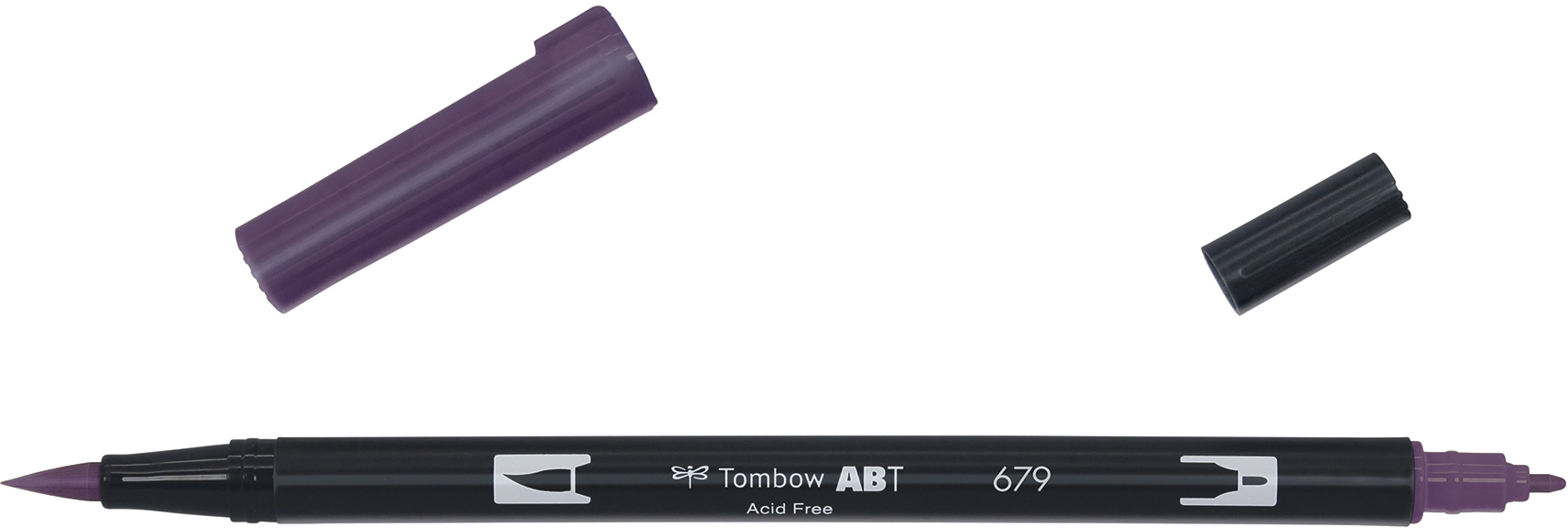 TOMBOW Dual Brush Pen ABT 679 prum sombre prum sombre