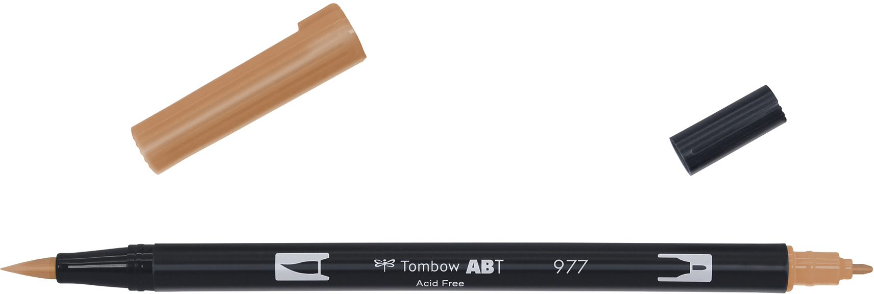 TOMBOW Dual Brush Pen ABT 977 saddle brown