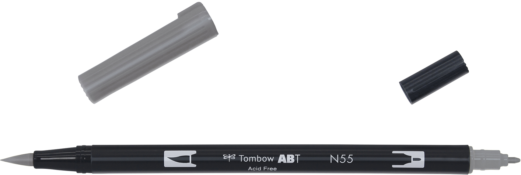 TOMBOW Dual Brush Pen ABT N55 cool gray 7 cool gray 7