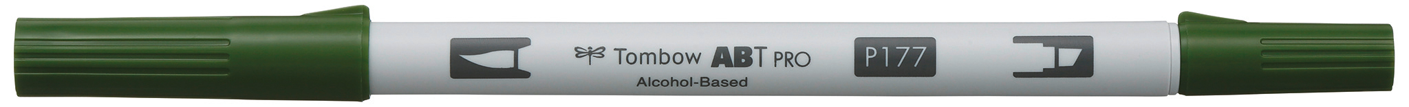 TOMBOW Dual Brush Pen ABT PRO ABTP-177 dark jade