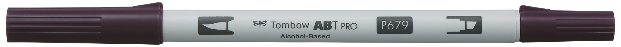 TOMBOW Dual Brush Pen ABT PRO ABTP-679 dark plum