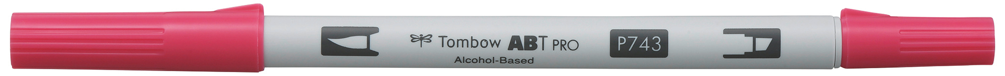 TOMBOW Dual Brush Pen ABT PRO ABTP-743 hot pink
