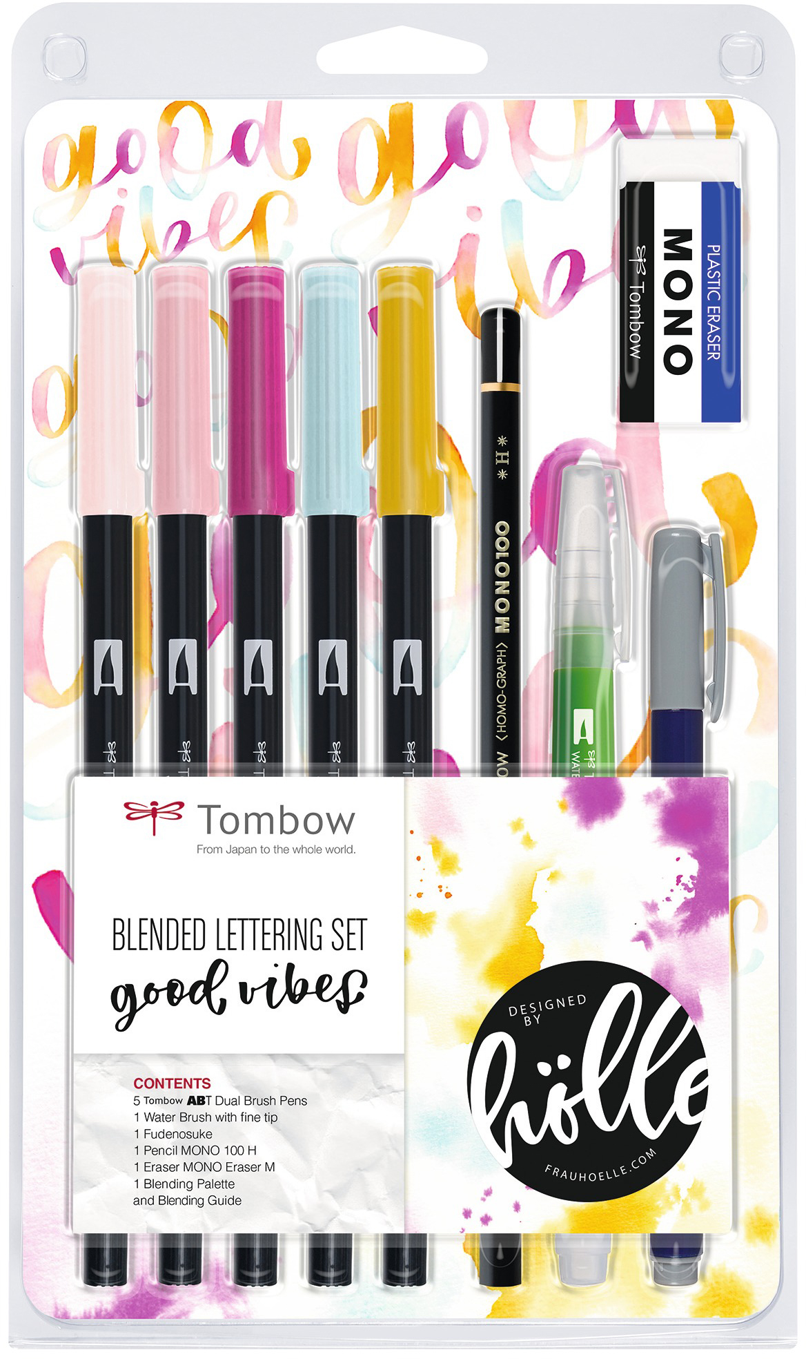 TOMBOW Lettering Set Good Vibes BS-FH2 ABT Dual Brush