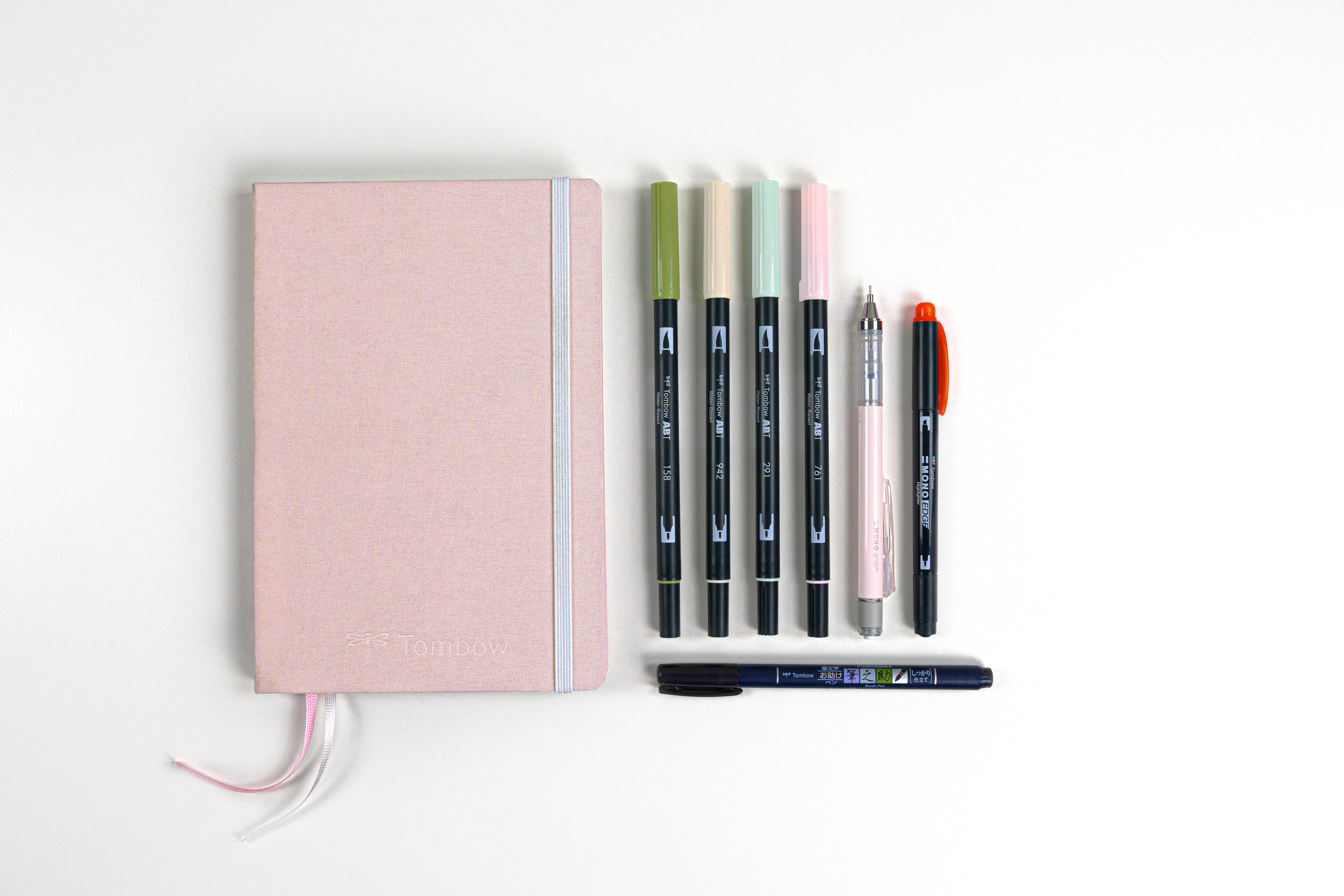 TOMBOW Creative Journaling Kit BUJO-SET1 Pastel 8 pcs.