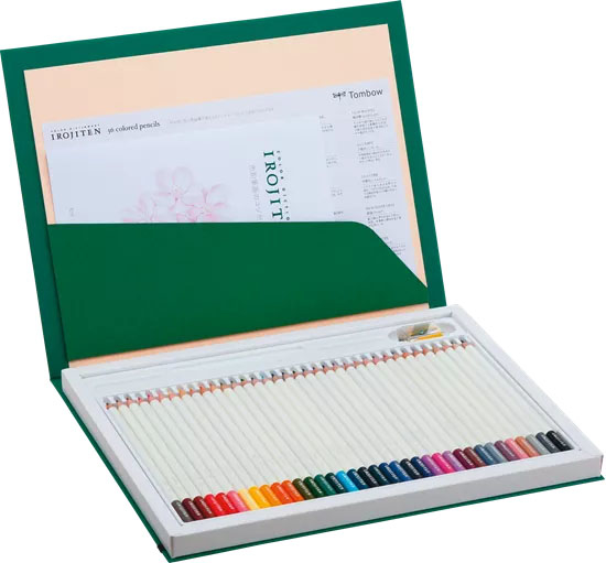 photo TOMBOW Crayon couleur Irojiten CI-RSA-36C Boîte 36 pièces