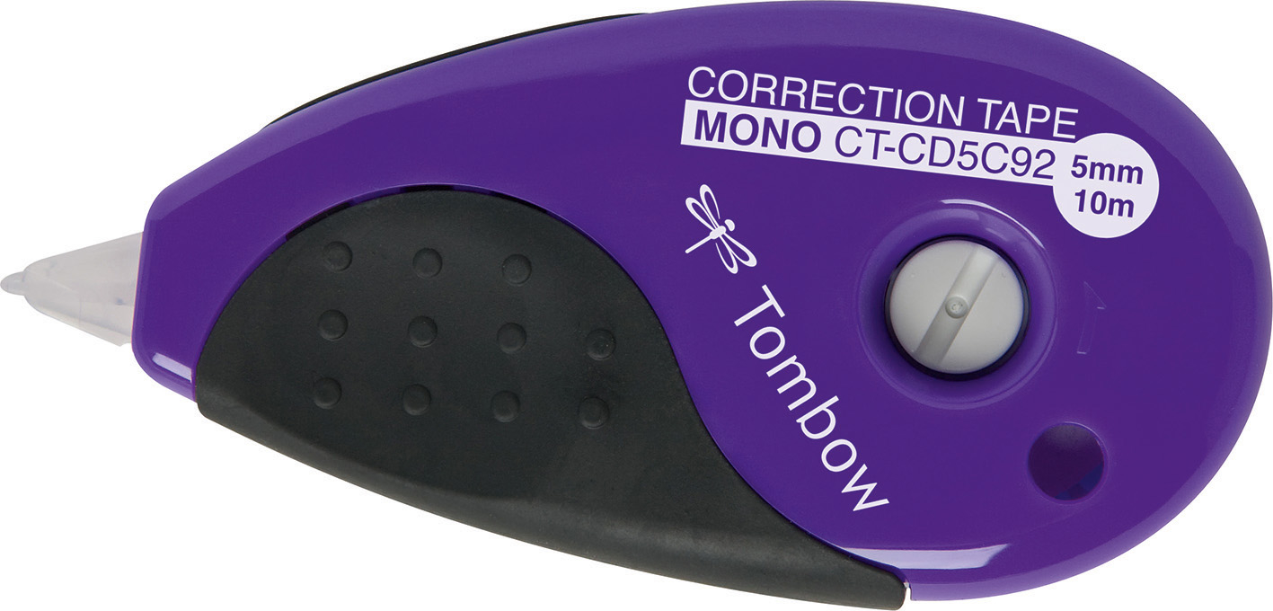 TOMBOW Roller de correction CT-CD5C92 5mmx10m violet/noir 5mmx10m violet/noir
