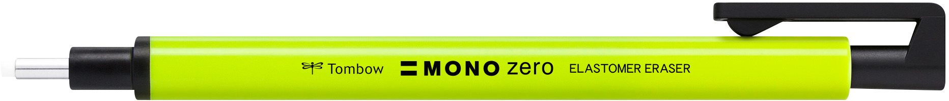 TOMBOW Gomme Mono Zero 2.3mm EH-KUR53 neon-jaune,