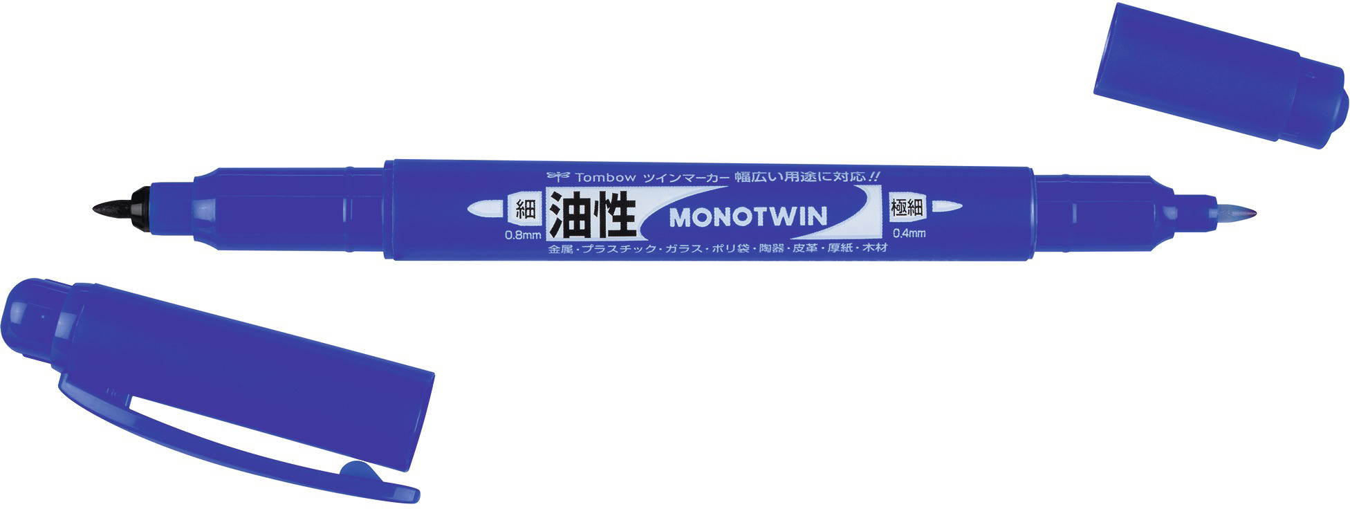 TOMBOW Mono twin permanent marker OS-TME15 bleu