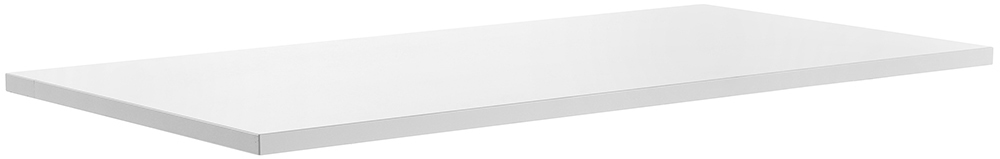TOPSTAR Plateau pour bureau 120X60cm 12060W blanc, pour E-Table blanc, pour E-Table