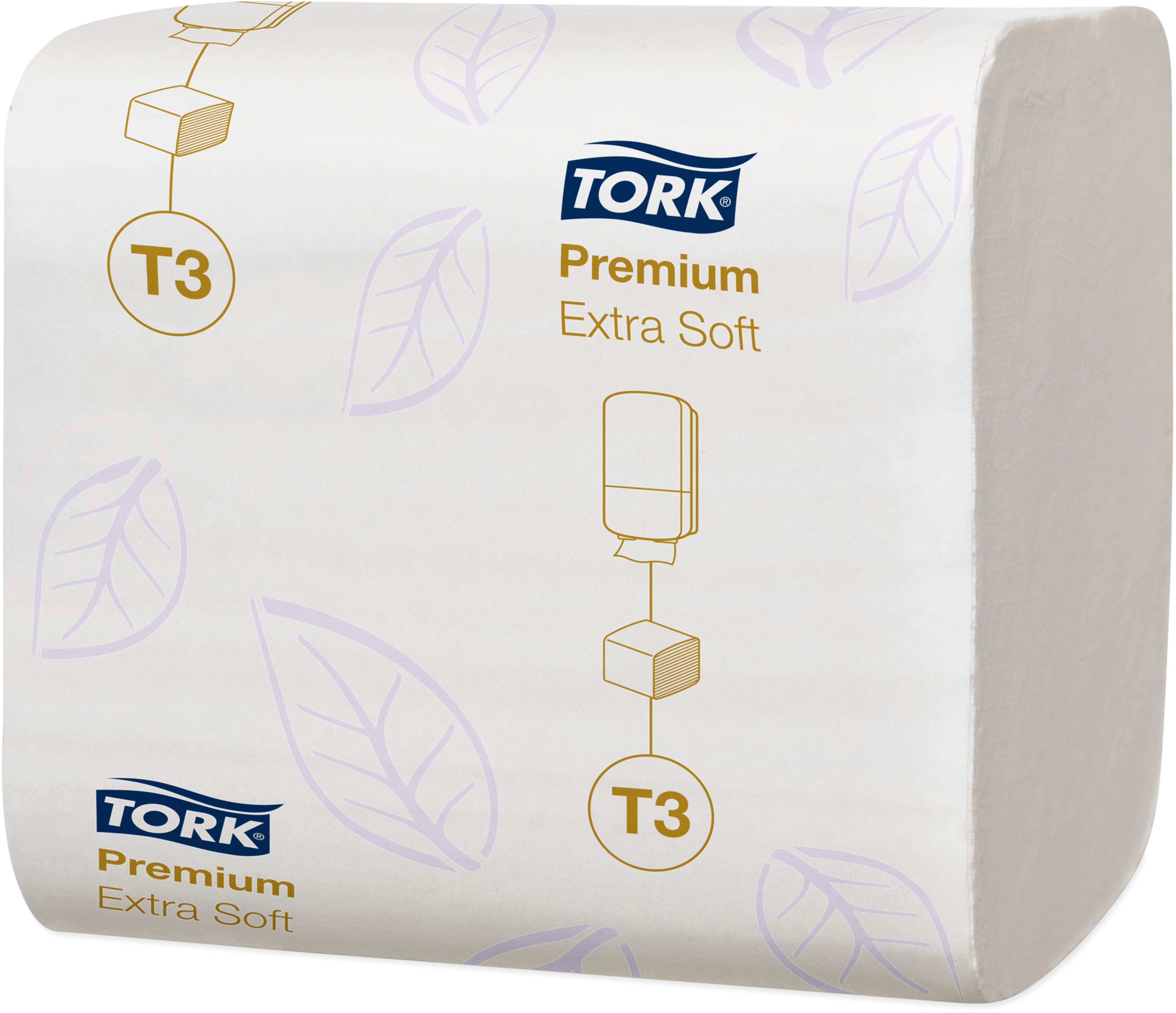 TORK Toilettenpapier Premium T3 114276 252 Blatt, 2-lagig 30 Stück