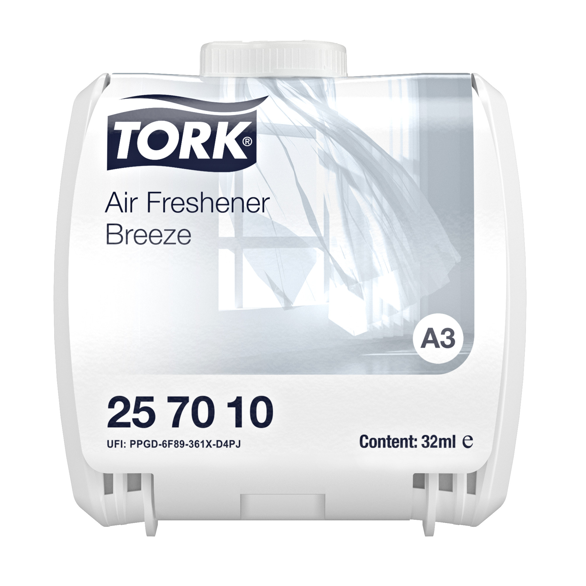 photo TORK Recharge désodorisant A3 Brise 257010 blanc