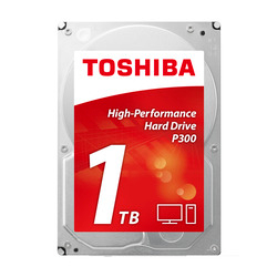 TOSHIBA HDD P300 High Performance 1TB HDWD110UZSVA internal, SATA 3.5 inch BULK