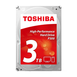 TOSHIBA HDD P300 High Performance 3TB HDWD130UZSVA internal, SATA 3.5 inch BULK