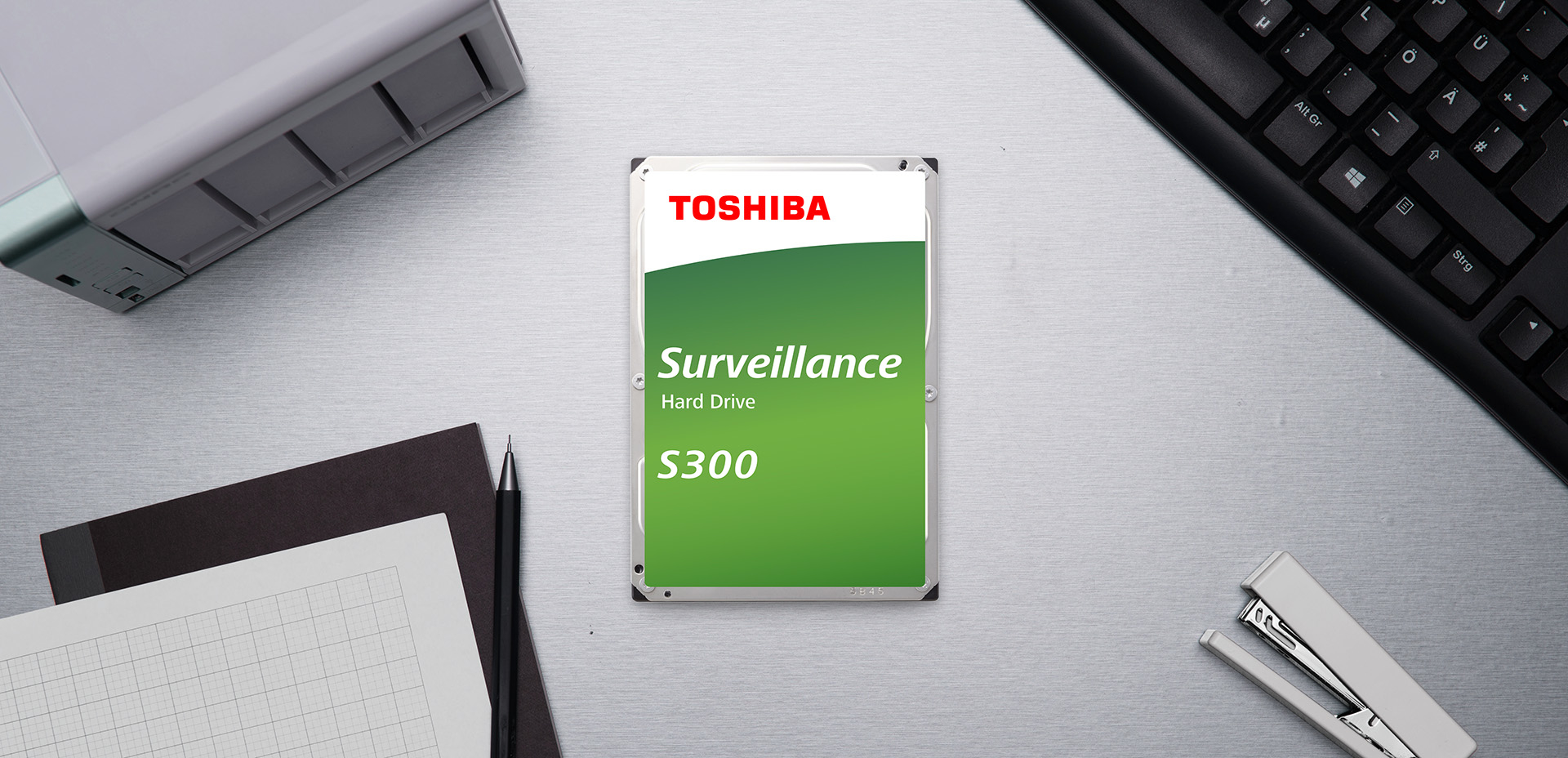 TOSHIBA HDD S300 Surveillance 10TB HDWT31AUZSVA internal, SATA 3.5 inch BULK