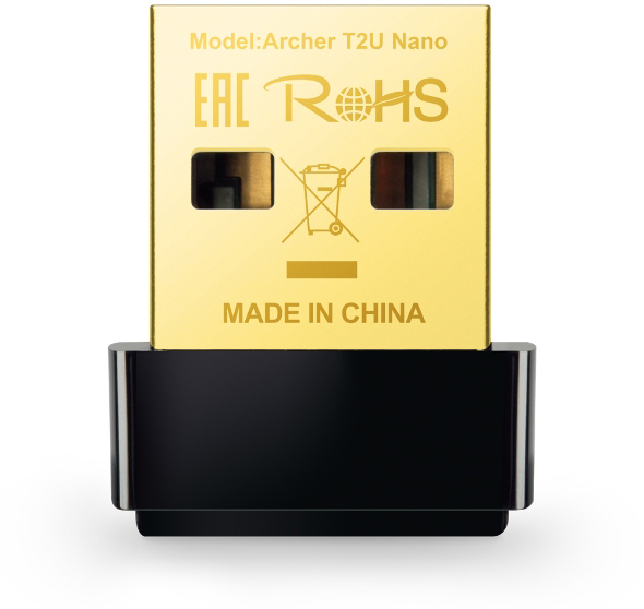 TP-LINK Archer T2U Nano AC600 Mbps Archer T2U Nano Wi-Fi USB Adap.
