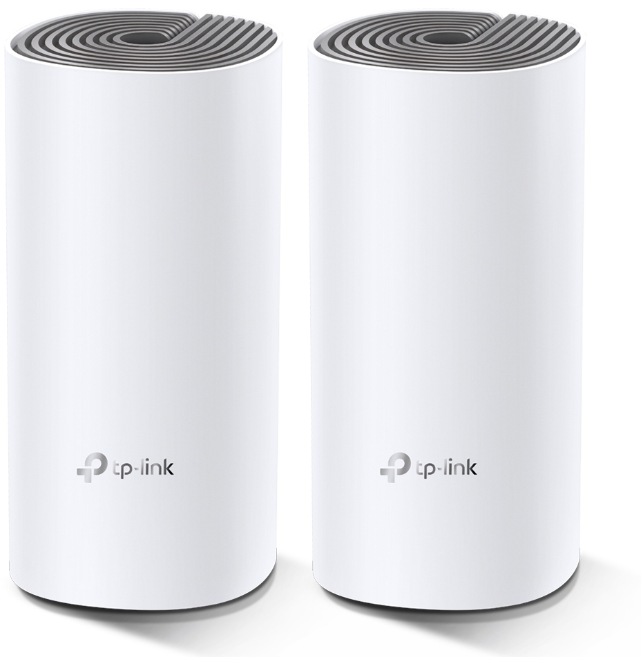 TP-LINK Deco E4(2-Pack) AC1200MB Deco E4(2-Pack) MeshRouter WiFi, Qualcom