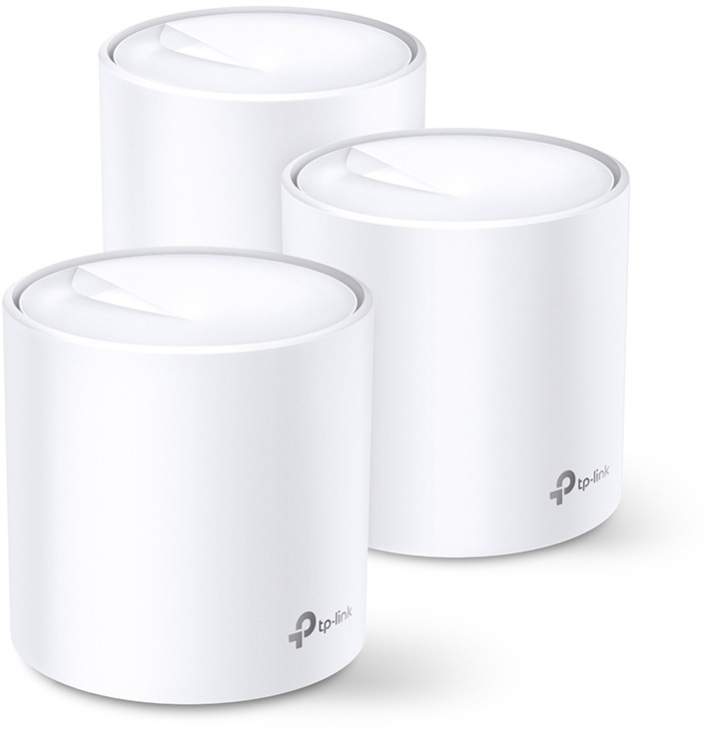TP-LINK Whole-Home Wi-Fi System Deco X60(3-pack) AX5400(3-Pack)V3.20 white