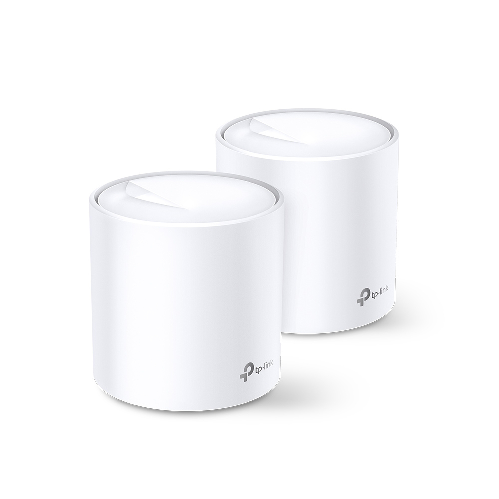 TP-LINK Whole Home Mesh Wi-Fi System Deco X60(2-pack) AX3000(2-Pack) white