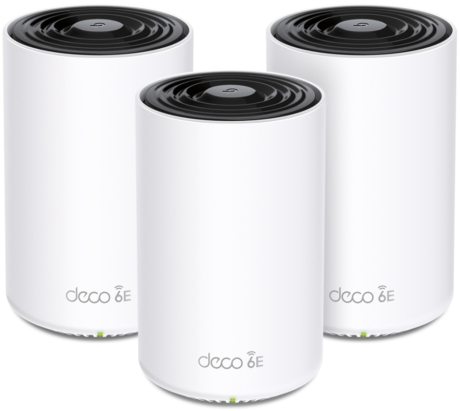 TP-LINK WHMesh WiFi 6E System Deco XE75(3-pack) AXE5400 white