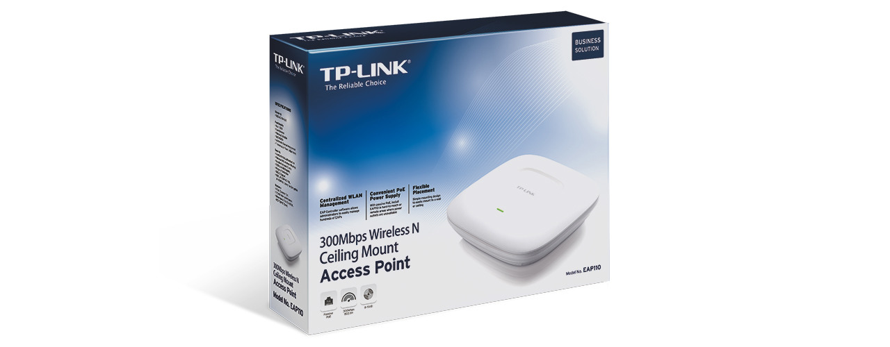 TP-LINK WLAN N Access Point EAP110 300Mbps
