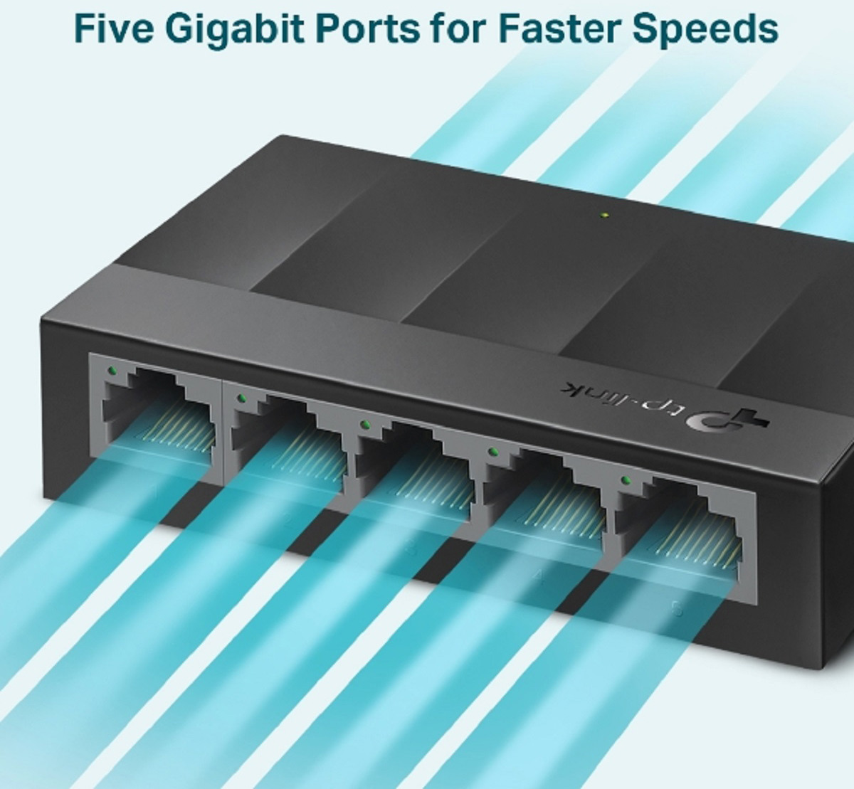 TP-LINK LiteWave 5Port Gigabit Switch LS1005G Desktop Plastic Case