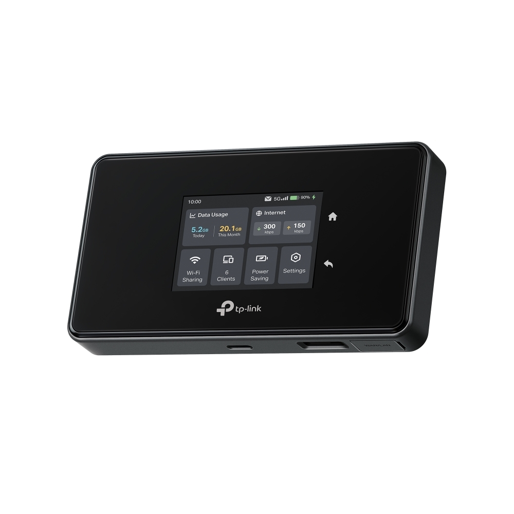 photo TP-LINK 5G Mobile WiFi Router M8550 2.4 inch Display, 1 GBLAN