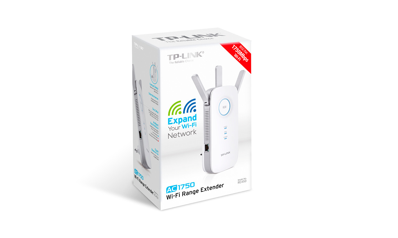 TP-LINK Dual Band WLAN Repeater RE450 AC1750 AC1750