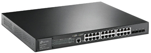 TP-LINK 24-Port Gigabit Switch SG3428XMP with 24-Port PoE