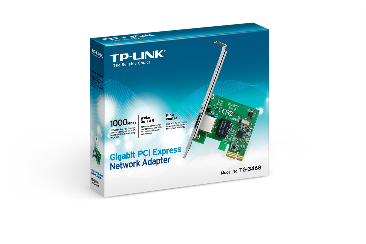 TP-LINK Gigabit-PCI-Netzwerkadapter TG3468 32-Bit Express 32-Bit Express