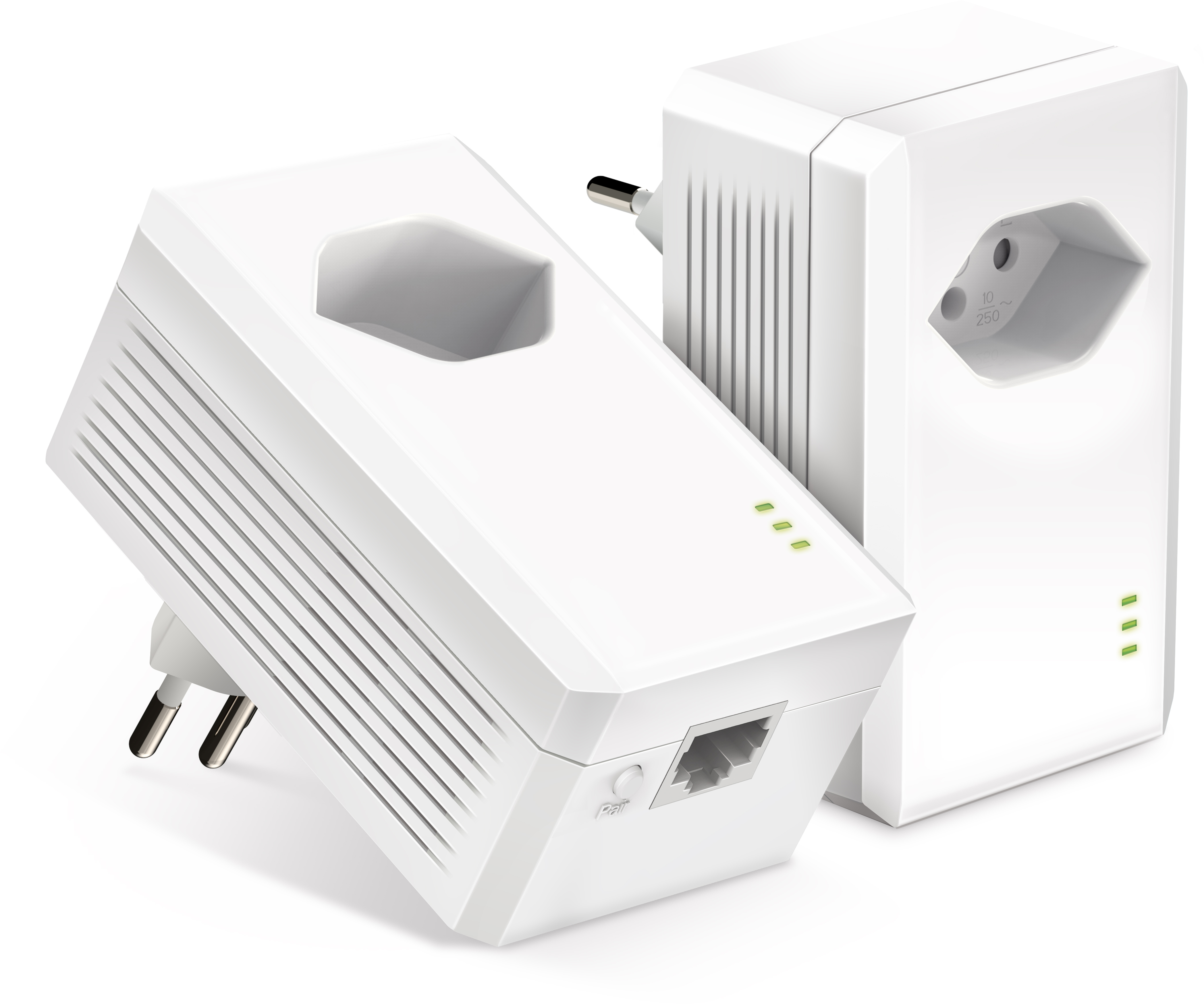 TP-LINK AV1000 GB PassT. Powerline TL-PA7017P KIT(CH) 1000 Mbps Starter Kit