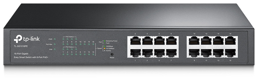 TP-LINK TL-SG1016PE TL-SG1016PE 16Port Gigabit Desktop