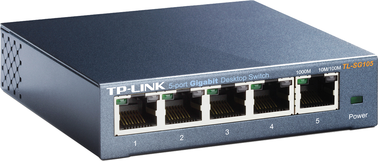 photo TP-LINK 5-port Metal Gigabit Switch TL-SG105