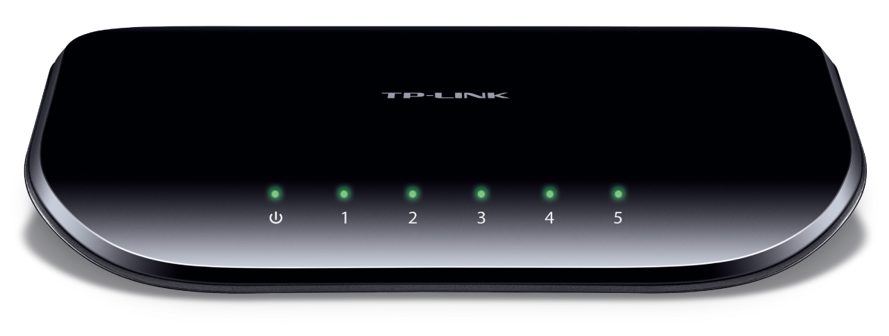 TP-LINK 5-Port-Gigabit-Desktop-Switch TLSG1005D 10/100/1000 Mbit/s