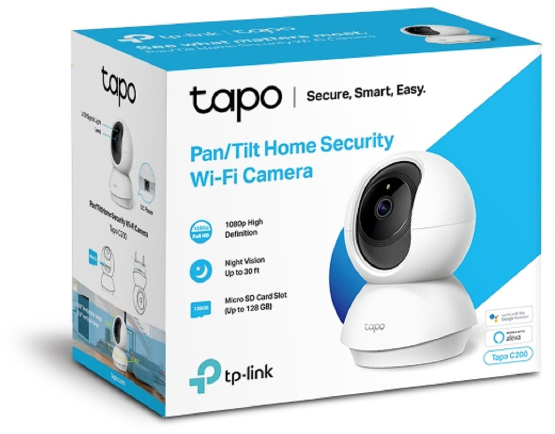TP-LINK Tapo C200 WiFi Camera Tapo C200 Home Security Day/Night view