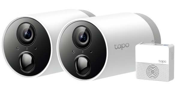 TP-LINK C400 Smart Wless Security Cam Tapo C400S2 2-Pack